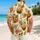 Pumpkin Skull Tropical Cocktails for Halloween Parties and Island Nightlife for Men Hawaiian Shirt - 2