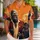 Gorilla Boss Streetwear Portrait for Nightlife and Island Getaways, Bold Men's Style Hawaiian Shirt - 1