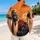Gorilla Boss Streetwear Portrait for Nightlife and Island Getaways, Bold Men's Style Hawaiian Shirt - 2