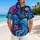 Colorful Jellyfish Ocean Motifs for Tropical Vacations, Festivals, and Casual Style Hawaiian Shirt - 2