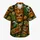 Retro Tiki Masks and Aloha Motifs for Beach Parties and Island Vacation Style Men Hawaiian Shirt - 7