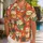 Lucky Cat Market Motifs For Tropical Vacations And Summer Festivals, Casual Men's Style Hawaiian Shirt - 1