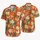 Lucky Cat Market Motifs For Tropical Vacations And Summer Festivals, Casual Men's Style Hawaiian Shirt - 5