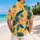 Yellow Tropical Flamingo Leaves for Beach Vacations and Bachelor Party Celebrations Hawaiian Shirt - 2