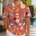 Coffee Tea Brunch Breakfast Motifs for Beach Vacations and Relaxed Resort Weekends Hawaiian Shirt - 1