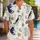 Astronaut Cats Among Tropical Stars For Beach Vacations And Summer Adventures For All Ages Hawaiian Shirt - 1