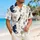 Astronaut Cats Among Tropical Stars For Beach Vacations And Summer Adventures For All Ages Hawaiian Shirt - 6