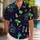 Fun Neon Sasquatch Tiki Jungle Party Outfit for Beach Vacations and Summer Getaways Hawaiian Shirt - 1