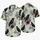 Vintage Raven Floral Botanical Shirt for Resort Getaways and Moody Nature-Lover Style Hawaiian Shirt - 5