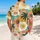 Retro Palm Sun Coast Motifs for Family Beach Vacations and Relaxed Island Getaways Hawaiian Shirt - 2