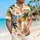 Retro Palm Sun Coast Motifs for Family Beach Vacations and Relaxed Island Getaways Hawaiian Shirt - 6