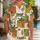 Cream Banana Palm Tropical Style for Resort Vacations, Cruises, and Island Getaways Hawaiian Shirt - 1