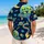 Colorful Alien Rainbow Space Scene for Festival Travel and Summer Fun, Men Women Youth Hawaiian Shirt - 2