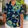 Colorful Alien Rainbow Space Scene for Festival Travel and Summer Fun, Men Women Youth Hawaiian Shirt - 1