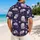 Cute Purple Opossums With Hearts for Tropical Vacations, Parties, and Rodent Lovers Hawaiian Shirt - 2