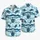 Sea Turtle Ocean Wave Starfish Coastal Motif for Beach Vacations and Cruise Getaways Hawaiian Shirt - 5
