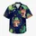 Psychedelic Frog Mushroom Groovy Vibes for Festival Travel and Summer Lovers Everywhere Hawaiian Shirt - 7