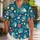 Sleepy Teal Forest Sprites and Picnic Treats for Sunny Island Getaways and Fans Hawaiian Shirt - 1