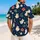 Paper-Bag Ghosts Under Moonlit Stars for Spooky Summer Beach Getaways and Cosplay Hawaiian Shirt - 2