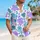 Lavender Ditto Characters for Playful Summer Beach Days and Vacation Fun Hawaiian Shirt - 6