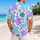 Lavender Ditto Characters for Playful Summer Beach Days and Vacation Fun Hawaiian Shirt - 2