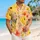 Women's Yellow Ranunculus Floral Blooms for Resort Getaways and Sunny Garden Parties Hawaiian Shirt - 6