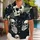 Tropical Skull Jungle Escape for Beach Vacations, Gothic Aloha Lovers, Men and Women Hawaiian Shirt - 1