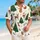 Santa Christmas Trees Reindeer Holiday Cheer For Tropical Gatherings And Beach Escapes Hawaiian Shirt - 6