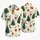 Santa Christmas Trees Reindeer Holiday Cheer For Tropical Gatherings And Beach Escapes Hawaiian Shirt - 5