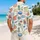 Colorful Tropical Fruit And Seashell Motifs For Beach Vacations And Summer Parties Hawaiian Shirt - 2