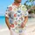 Colorful Tropical Fruit And Seashell Motifs For Beach Vacations And Summer Parties Hawaiian Shirt - 6