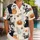 Spooky Pumpkin Cats and Skeleton Dogs for Festive Island Nights and Halloween Parties Hawaiian Shirt - 1