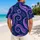 Purple Octopus Tentacles for Halloween Getaways and Coastal Fantasy Fans Hawaiian Shirt - 2