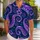 Purple Octopus Tentacles for Halloween Getaways and Coastal Fantasy Fans Hawaiian Shirt - 1
