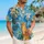 Starry Night Cat Coastal Mosaic for Sunset Vacations, Resort Weekends, and Gift Giving Hawaiian Shirt - 6