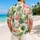 Pink Flamingo Tropical Leaves for Resort Vacations and Beach Getaways This Summer Hawaiian Shirt - 2