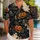 Skull Halloween Campfire Scene for Haunted Night Gatherings and Spooky Costume Season Hawaiian Shirt - 1