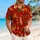 Festive Reindeer Christmas Holiday Style For Men At Tropical Winter Holiday Gatherings Hawaiian Shirt - 6