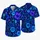 Midnight Blue Purple Floral Garden For Resort Vacations, Island Getaways, And Cruises Hawaiian Shirt - 5