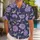 Purple Lavender Floral Paisley Botanicals for Resort Getaways and Island Vacations Hawaiian Shirt - 1