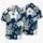 Navy Hibiscus and Tropical Foliage for Coastal Resort Getaways and Island Vacations Hawaiian Shirt - 5
