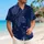 Blue Tropical Forest Birds and Botanicals for Island Vacations and Resort Weekends Hawaiian Shirt - 6