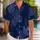 Blue Tropical Forest Birds and Botanicals for Island Vacations and Resort Weekends Hawaiian Shirt - 1