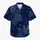 Blue Tropical Forest Birds and Botanicals for Island Vacations and Resort Weekends Hawaiian Shirt - 7