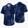 Blue Tropical Forest Birds and Botanicals for Island Vacations and Resort Weekends Hawaiian Shirt - 5