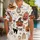 Cute Ghost Pumpkin Halloween Celebration Outfit for Spooky Season Party Lovers and Families Hawaiian Shirt - 1
