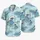 Blue Ukiyo-E Ocean Waves for Coastal Getaways, Beach Days, And Relaxed Island Weekends Hawaiian Shirt - 5