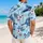 Retro Space Explorer Droids and Starships for Beach Vacations, Men and Dad Gifts Hawaiian Shirt - 2