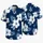 Navy Hibiscus Family Matching Beach Vacation Floral Outfits for Men Women Kids and Baby Hawaiian Shirt - 5