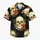 Skull Floral Aloha Motif for Tropical Vacations and Bold Gothic Summer Style Lovers Hawaiian Shirt - 7